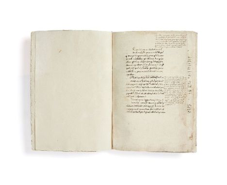 ƟCollection of Sibyllic prophesies, some apocalyptic and concerning the coming of the Antichrist, in Latin, manuscript on pap