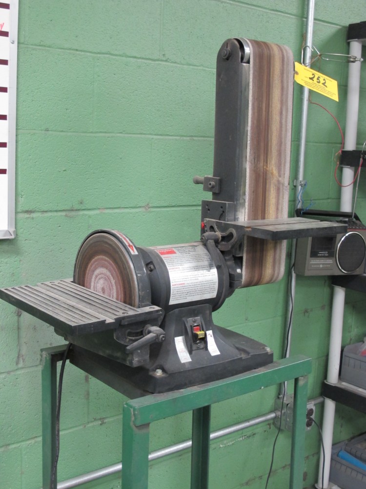 Dayton 6" x 9" Belt & Disc Sander Model 6Y001A