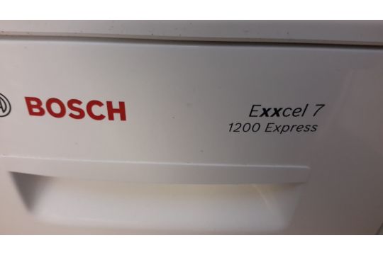 1 Bosch Exxcel 7 1200 Express Front Loading Domestic Washing