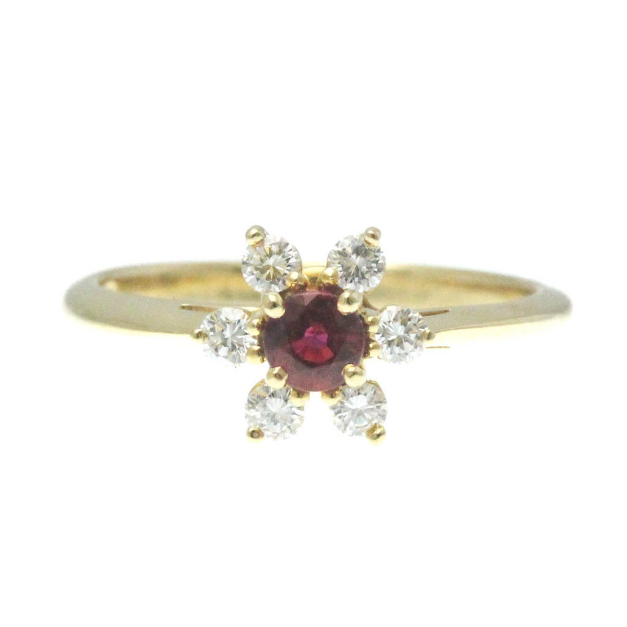 Tiffany Buttercup Diamond Ring Yellow Gold (18K) Fashion Diamond,Ruby Band Ring Gold