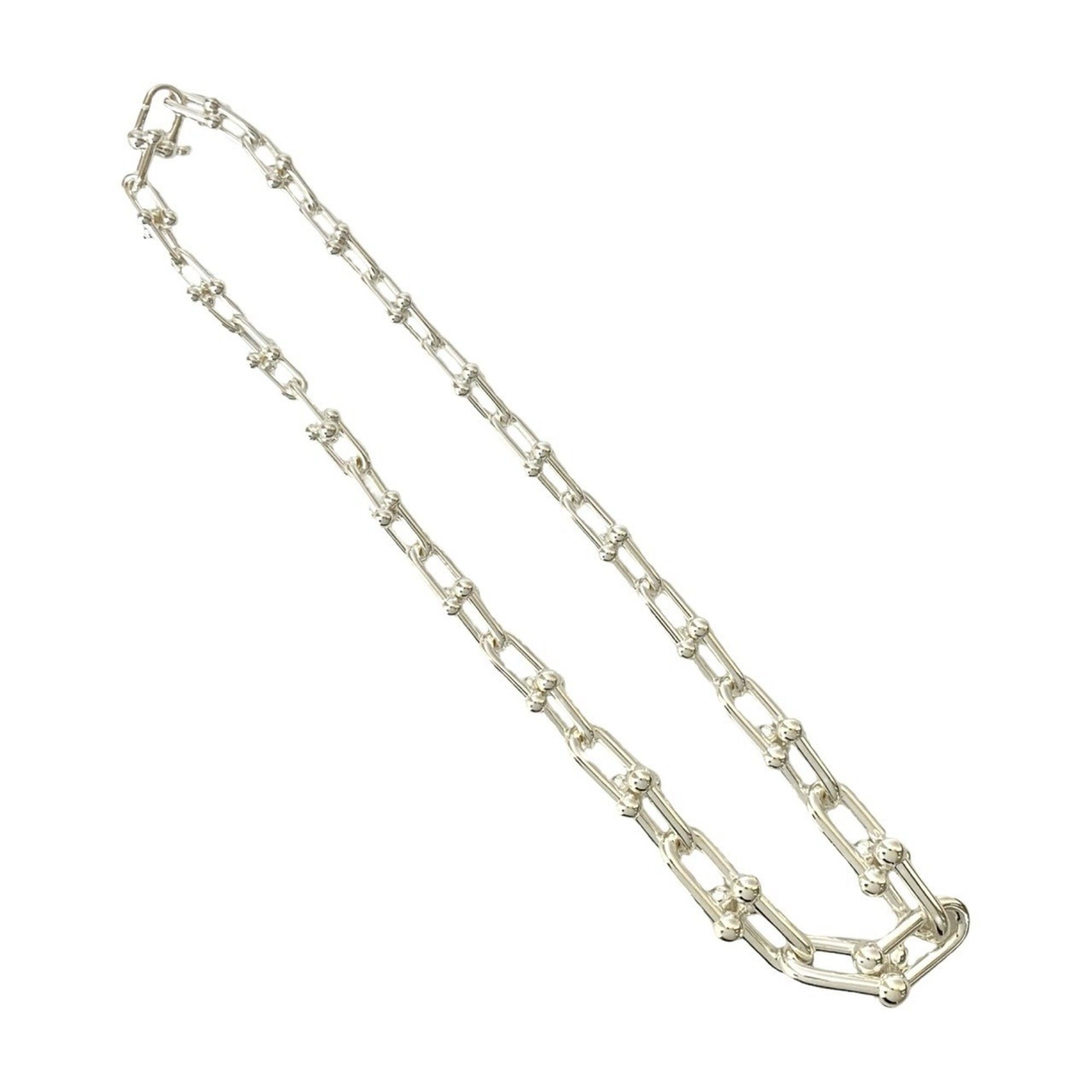 TIFFANY & Co. Tiffany HardWear Graduated Link Sterling Silver 925 Necklace/Choker for Men, 79709