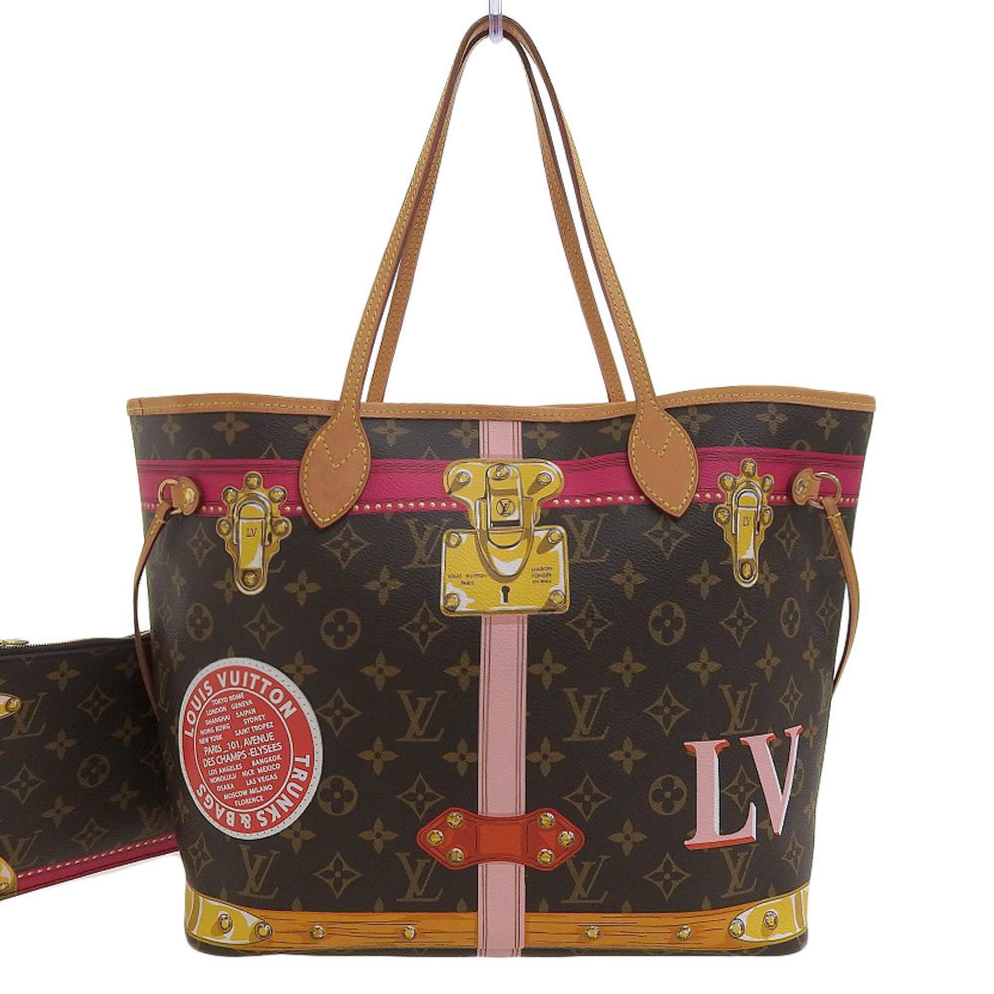 Louis Vuitton LOUIS VUITTON Monogram Summer Trunk Neverfull MM M41390 Tote Bag