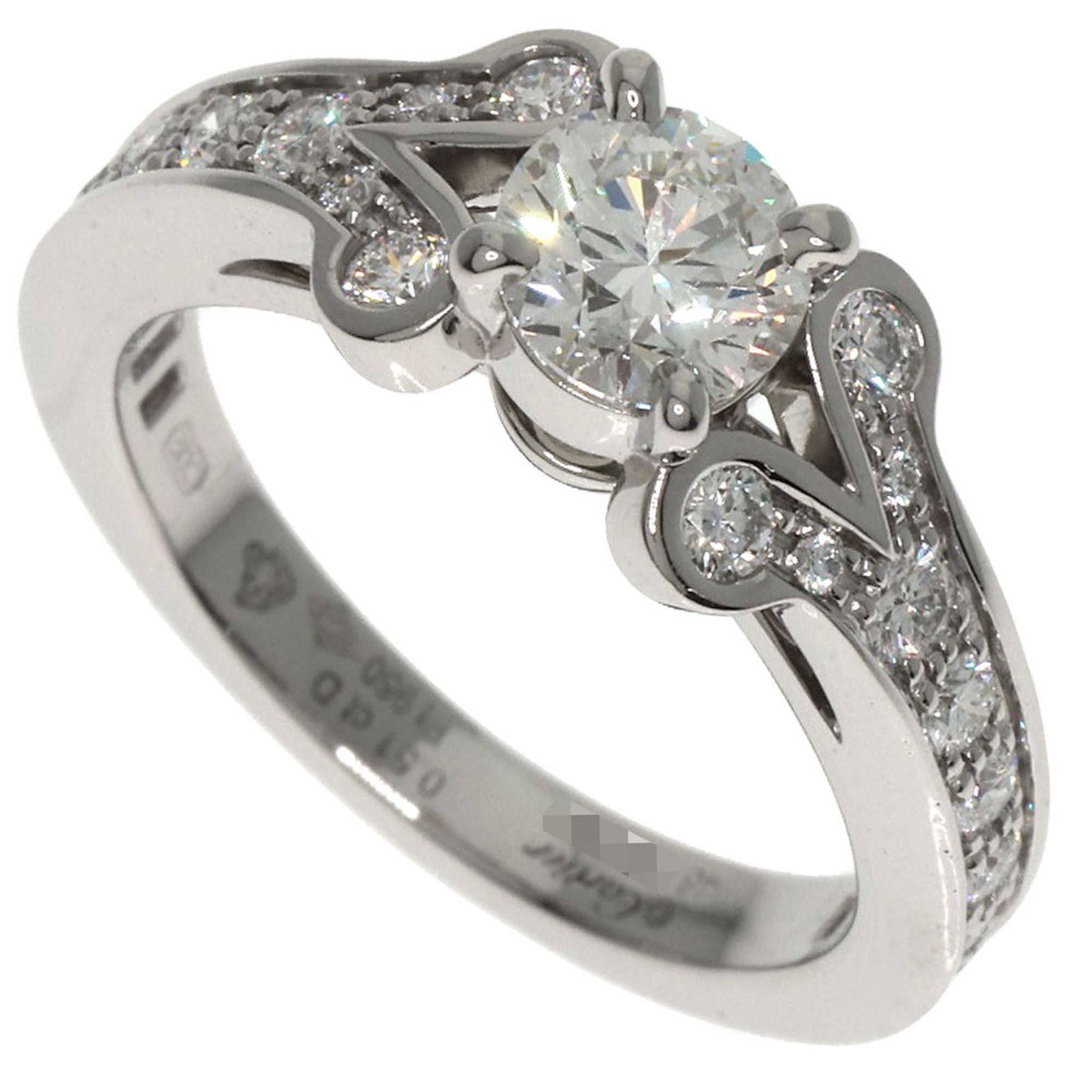 Cartier Ballerina Diamond #46 Ring, Platinum PT950, Women's