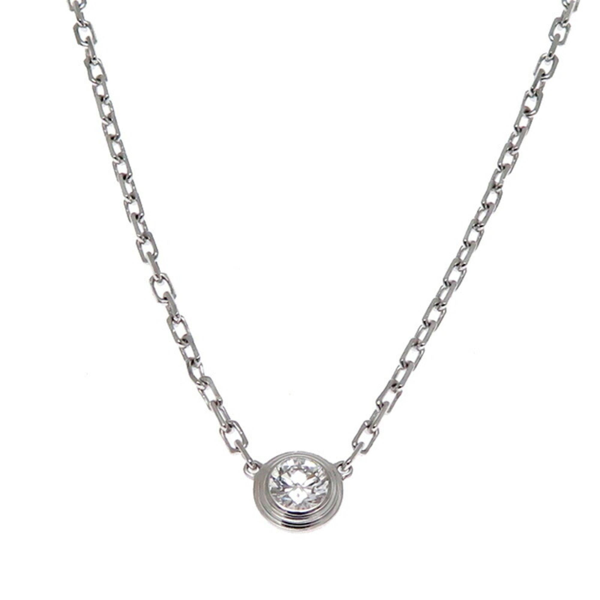Cartier D'Amour Small Model Ladies Necklace B7215900 750 White Gold