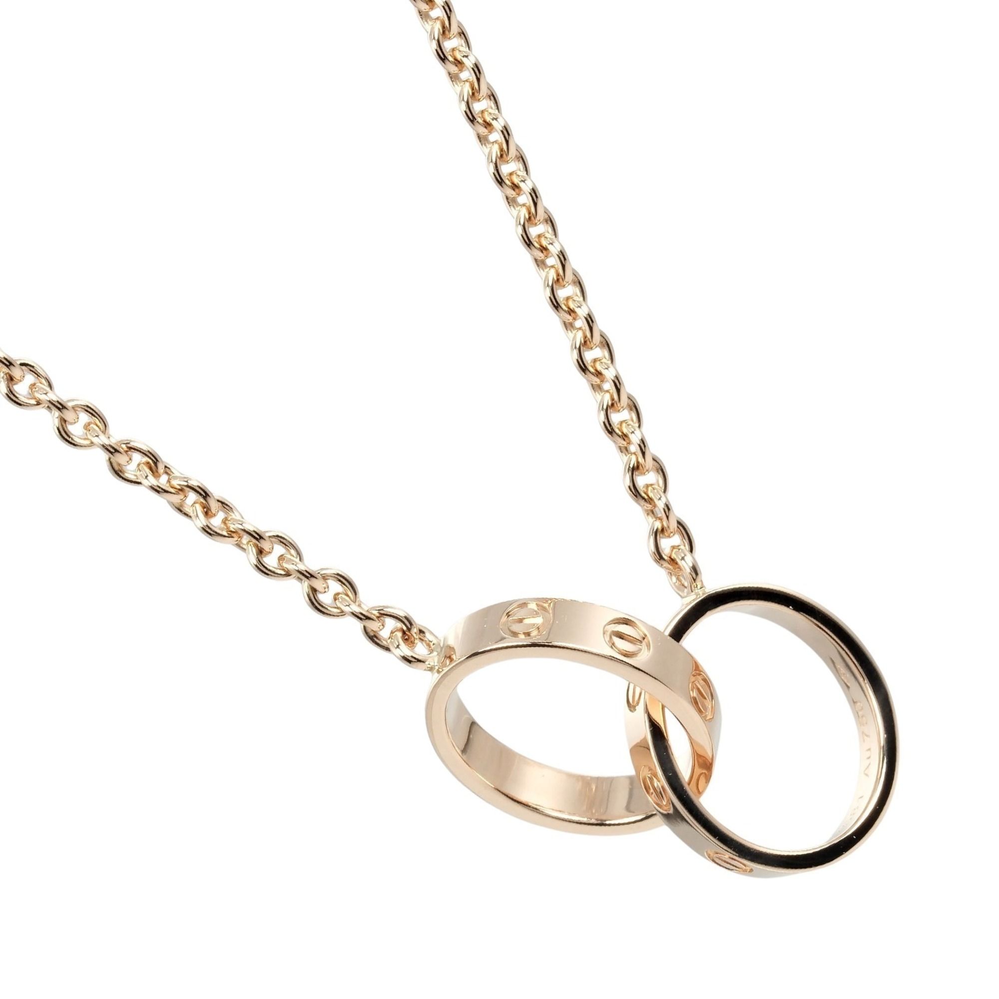 Cartier Baby Love Necklace, K18PG, Pink Gold, approx. 7.2g