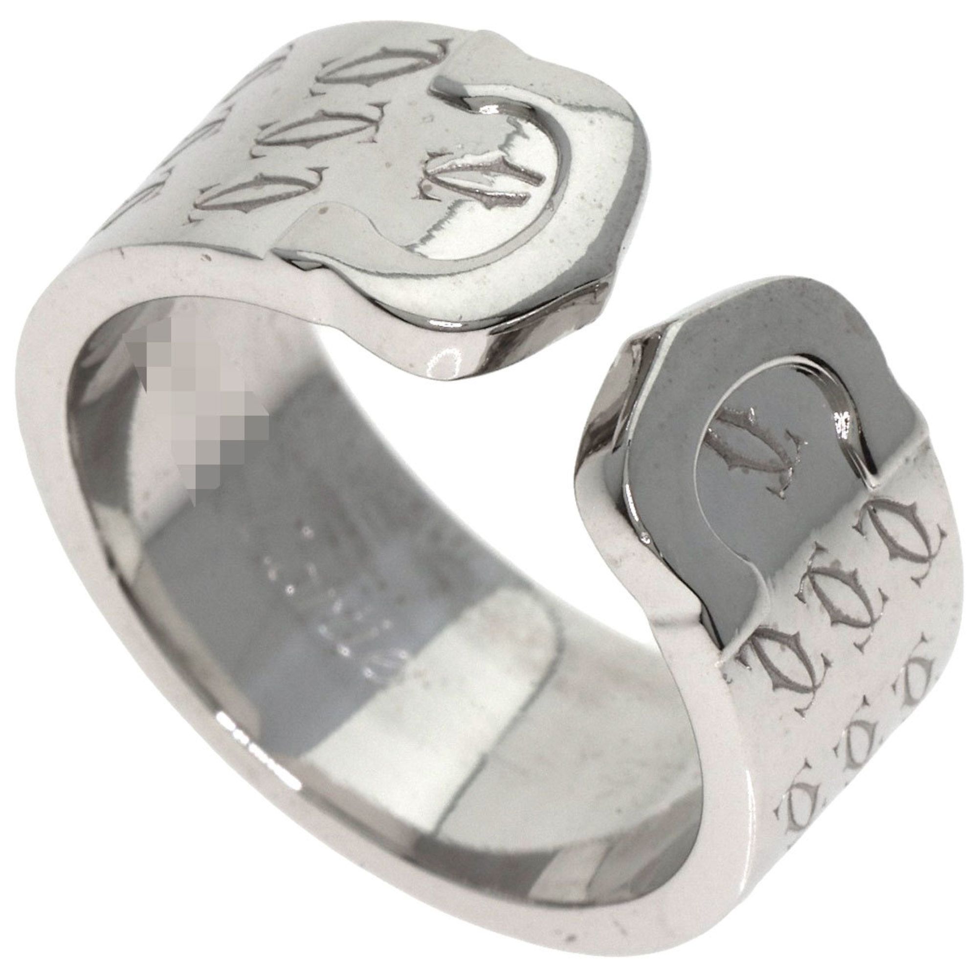 Cartier C2 2000 Limited Edition #52 Ring, 18K White Gold, Women's, CARTIER