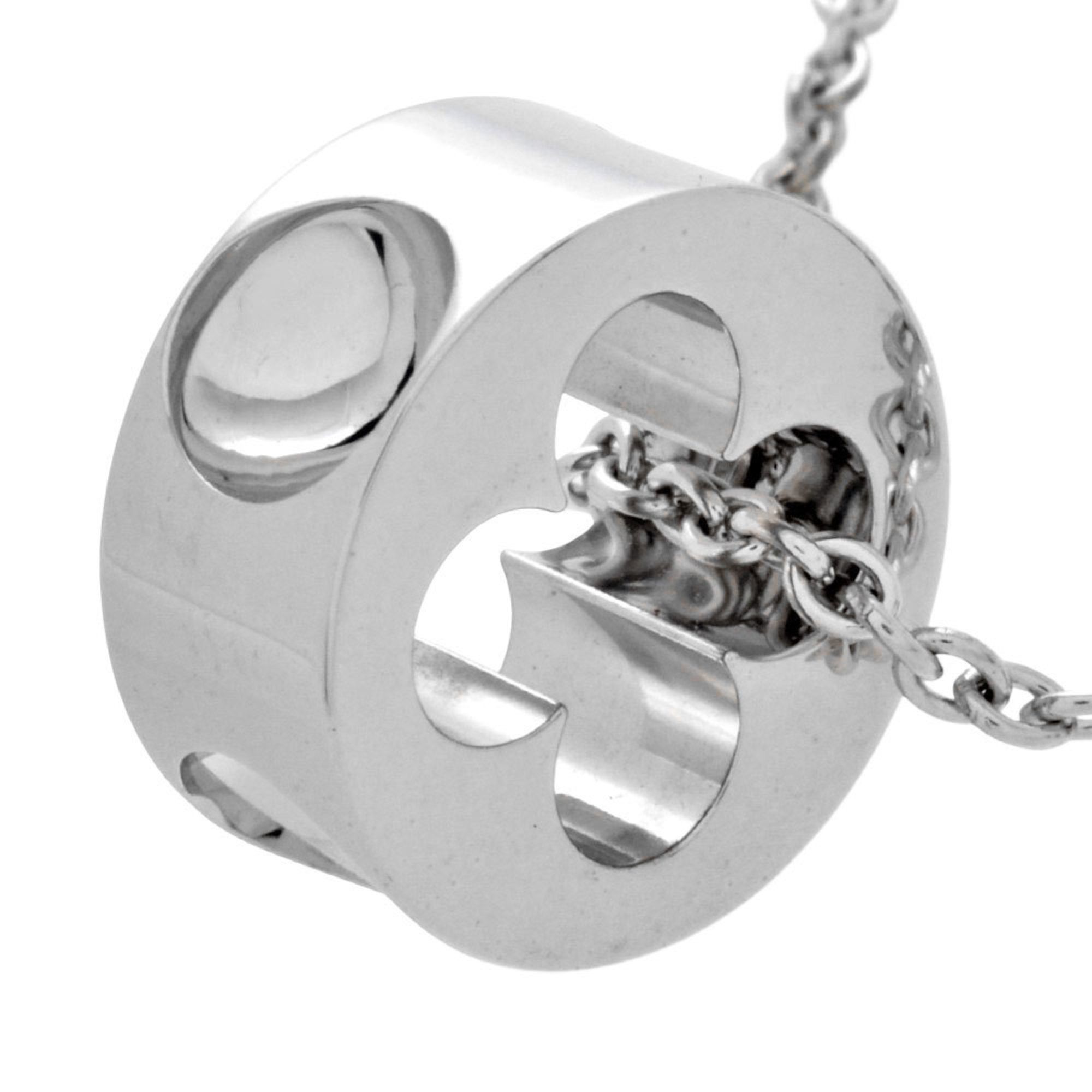 Louis Vuitton LOUIS VUITTON Pendant Empreinte Necklace Q93675 18KWG 6.8g White Gold Women's