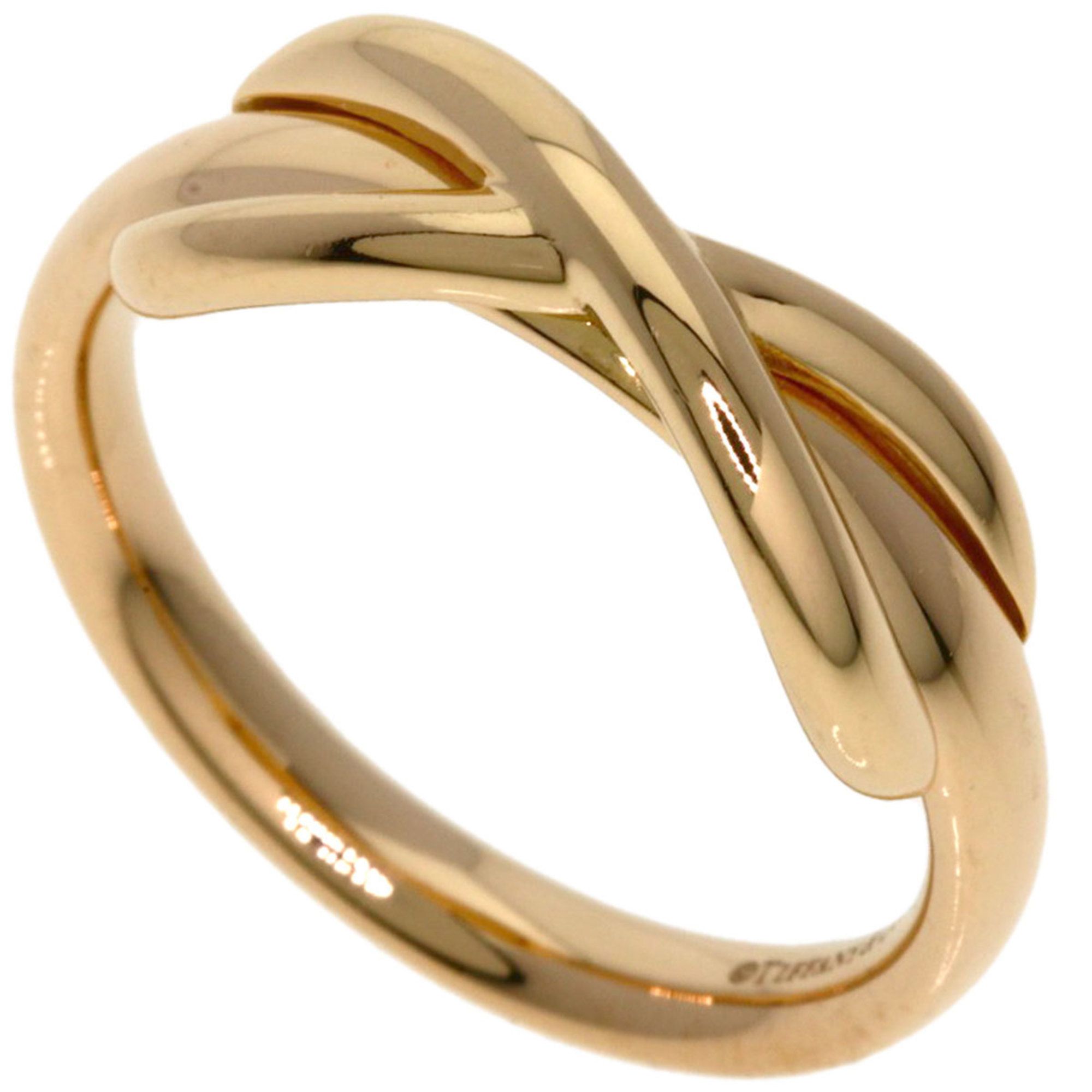 Tiffany & Co. Infinity Ring, 18K Pink Gold, Women's