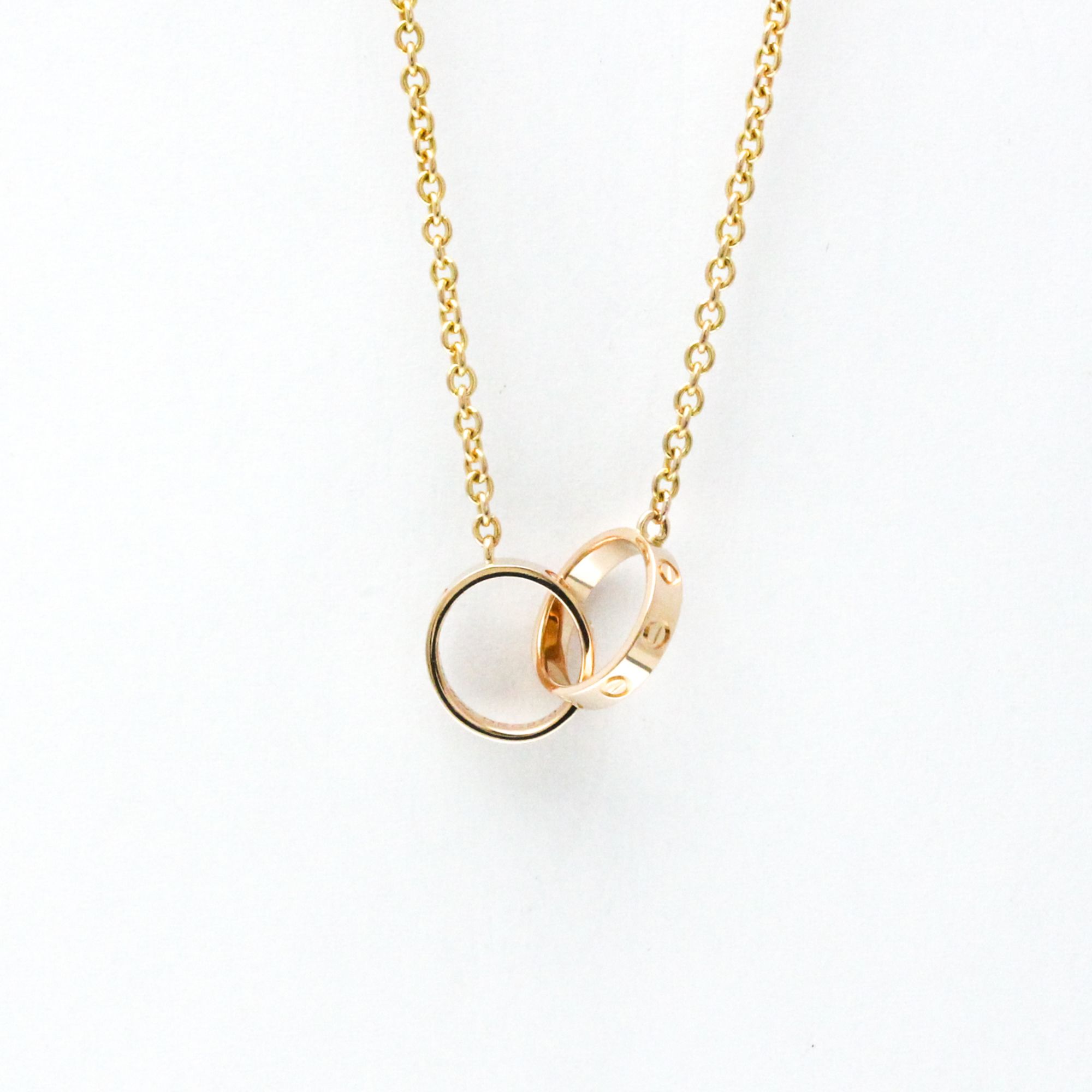 Cartier Love B7212300 Pink Gold (18K) No Stone Men,Women Fashion Pendant Necklace (Pink Gold)