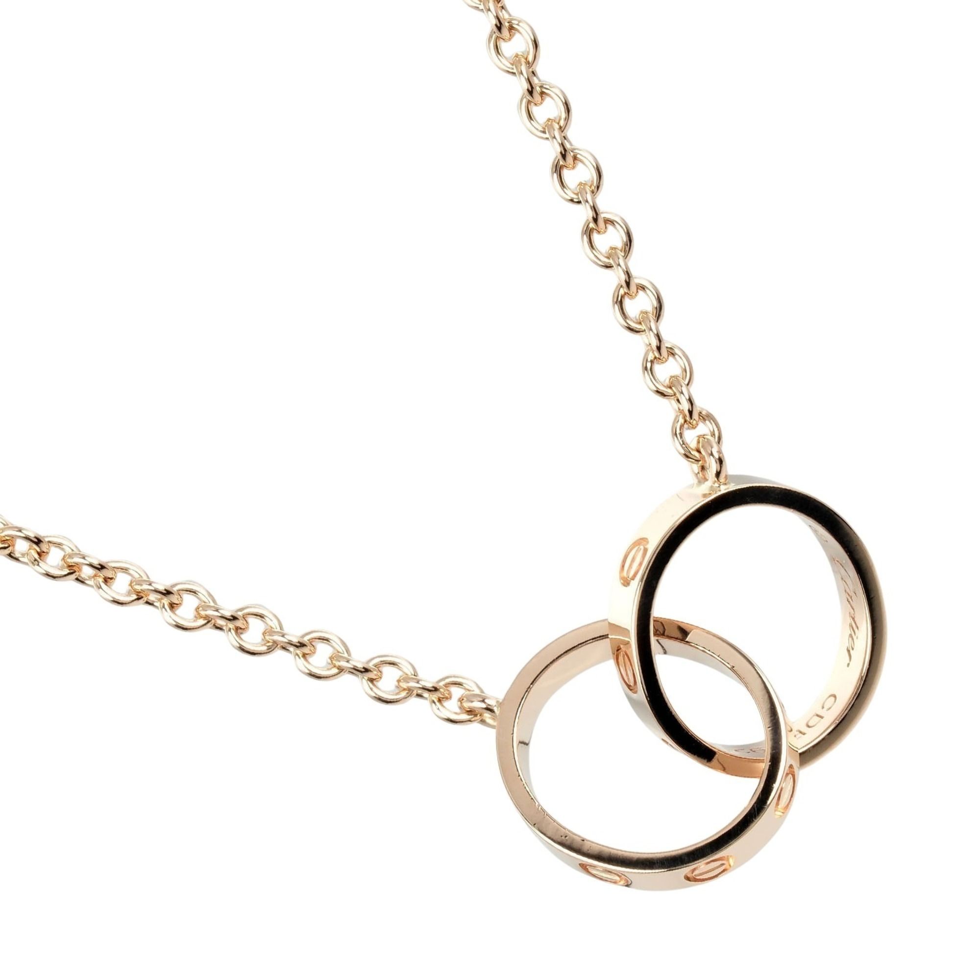 Cartier Baby Love Necklace K18PG Pink Gold Approx. 6.48g
