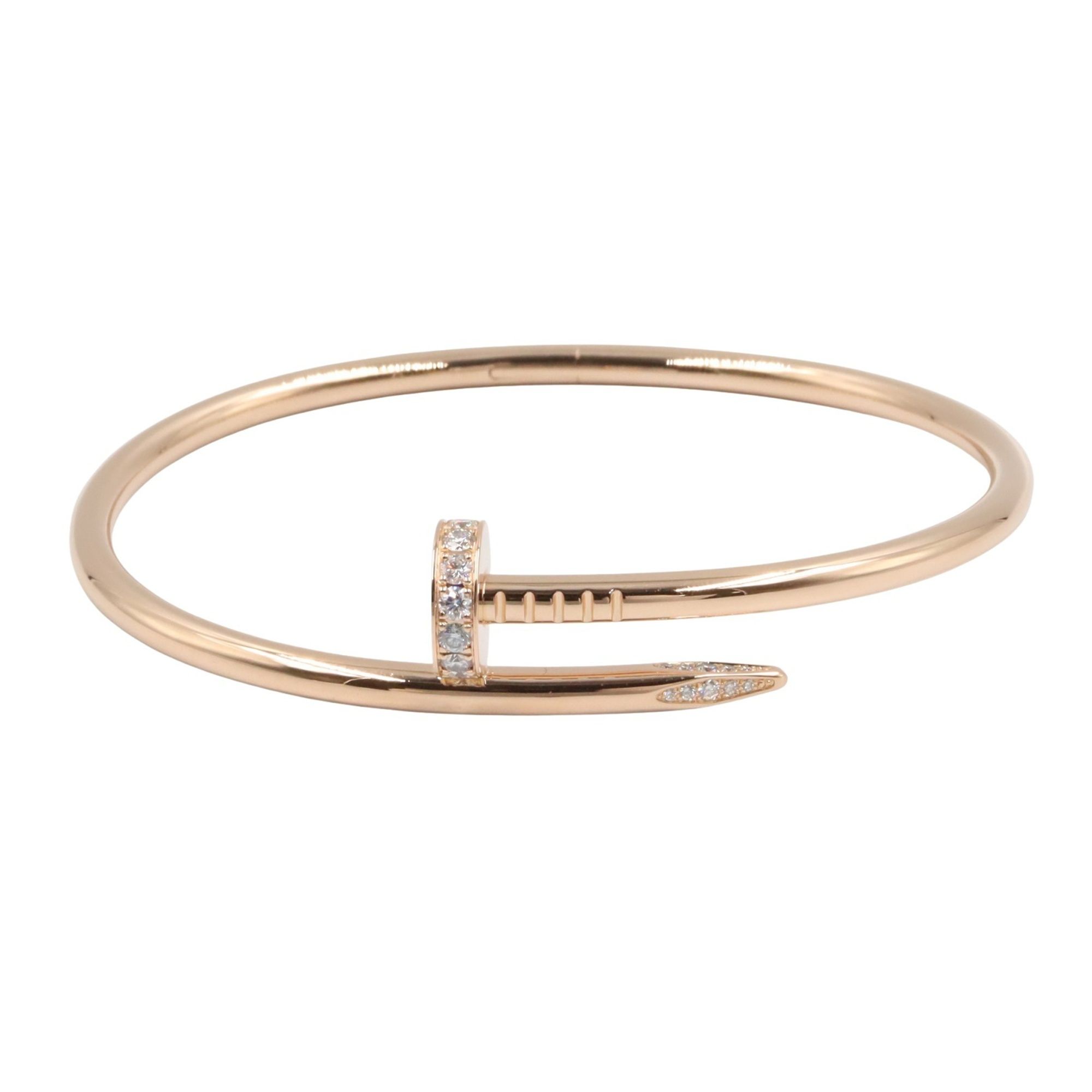 Cartier Juste un Clou Diamond Bracelet in 18K Pink Gold (K6048519) for Men and Women.