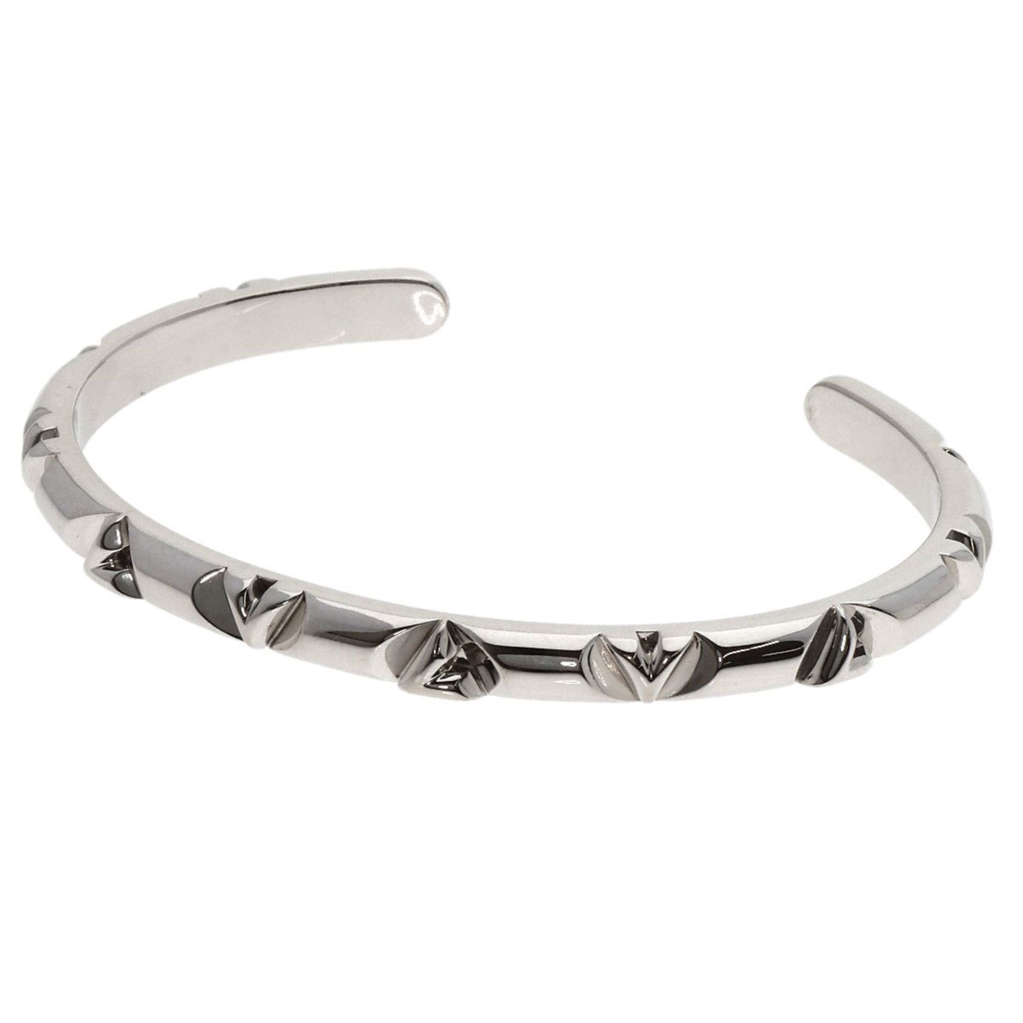 Louis Vuitton Bracelet LV Volt Multi #19 K18 White Gold Women's