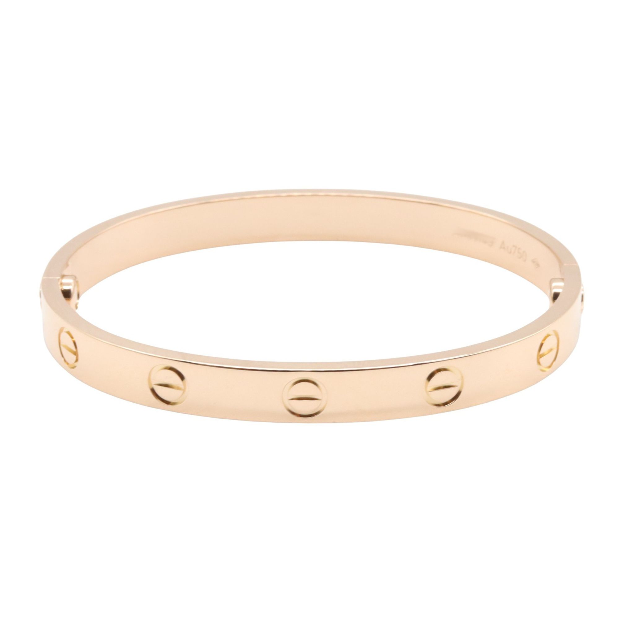 Cartier Love Bracelet, 18K Pink Gold, Women's, Gold