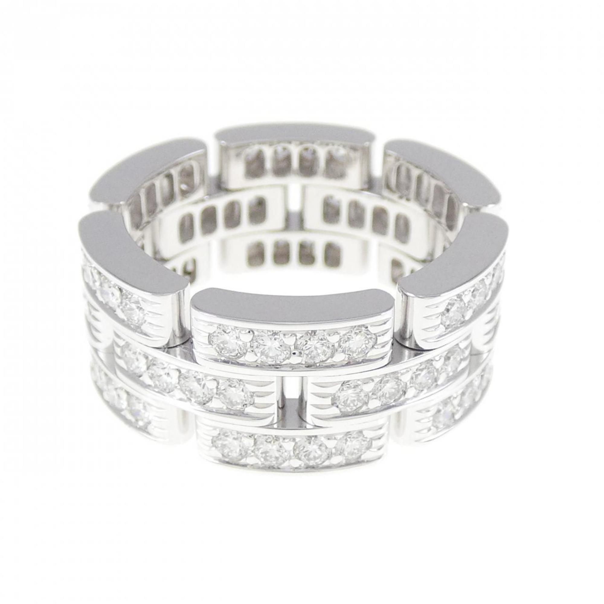 Cartier Maillon Panthere Full Diamond Ring