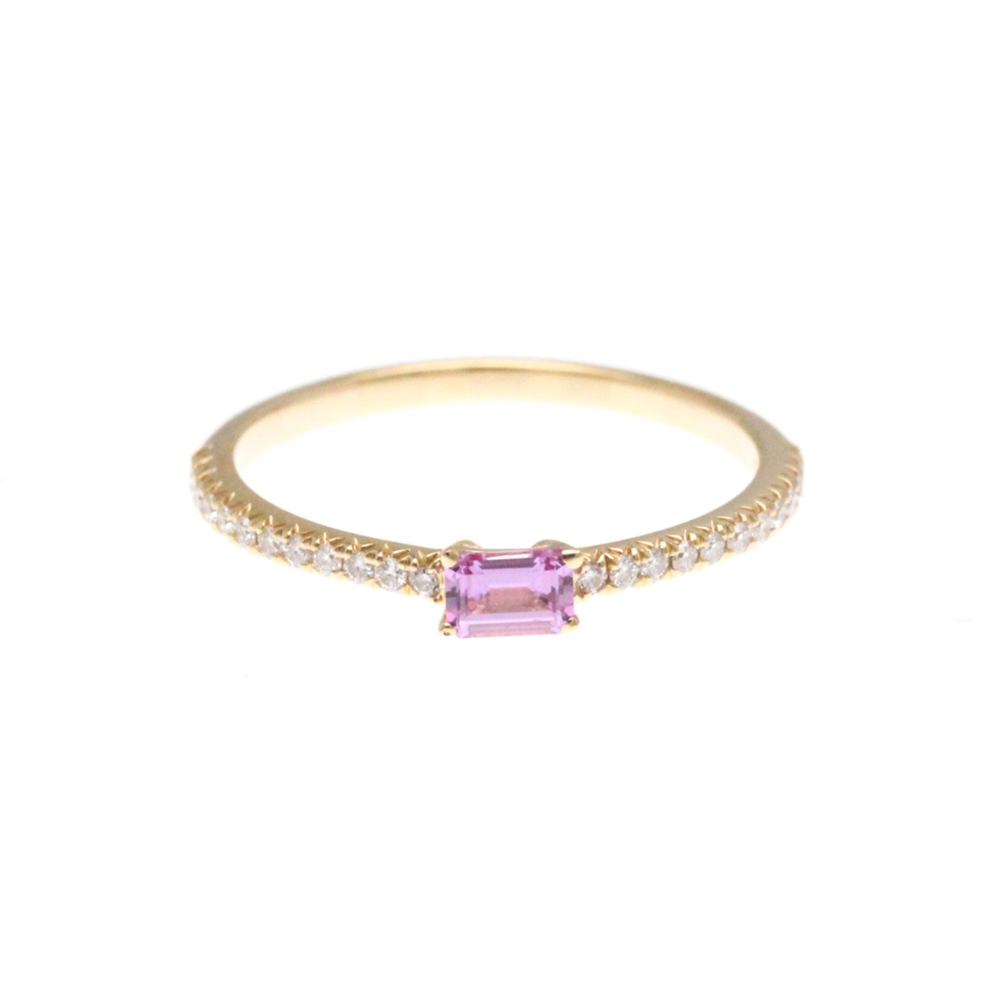 Tiffany Novo Ring Sapphire Diamond Pink Gold (18K) Fashion Diamond,Sapphire Band Ring Pink Gold