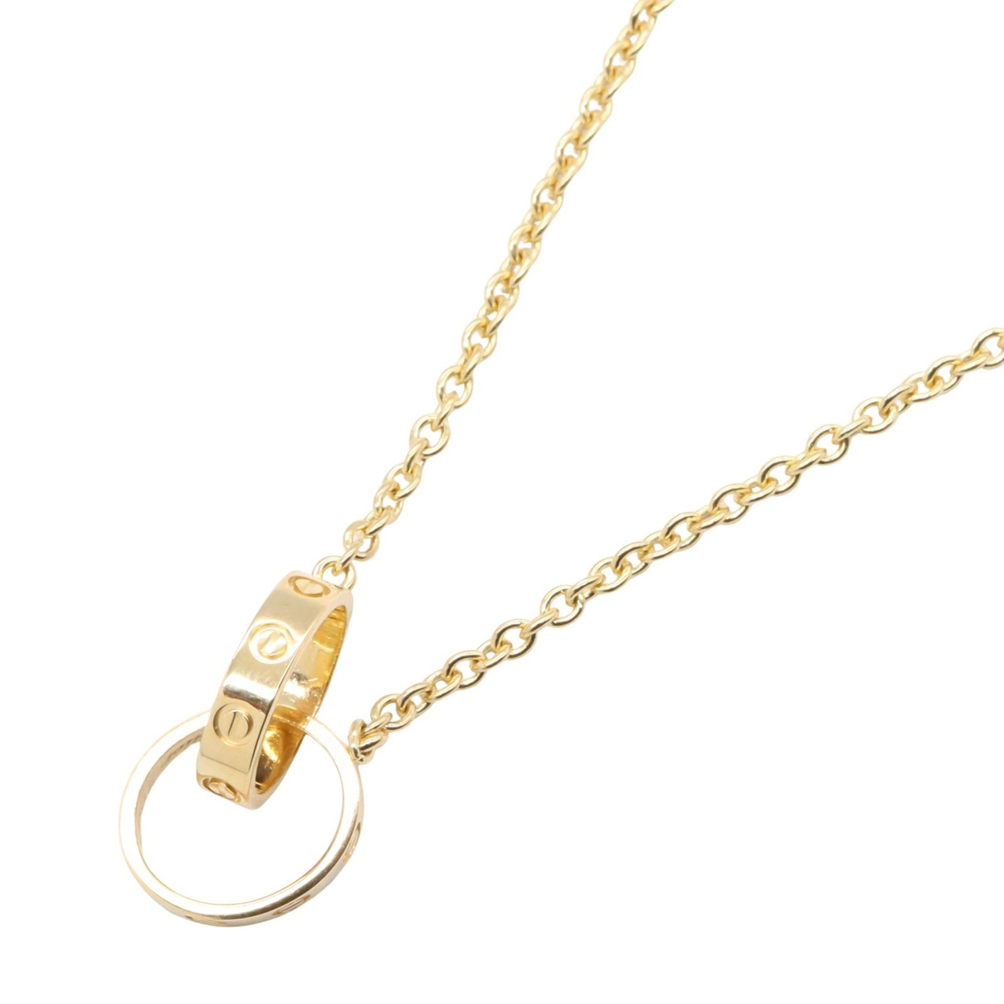 Cartier Baby Love Necklace, 18K Yellow Gold, for Men and Women.
