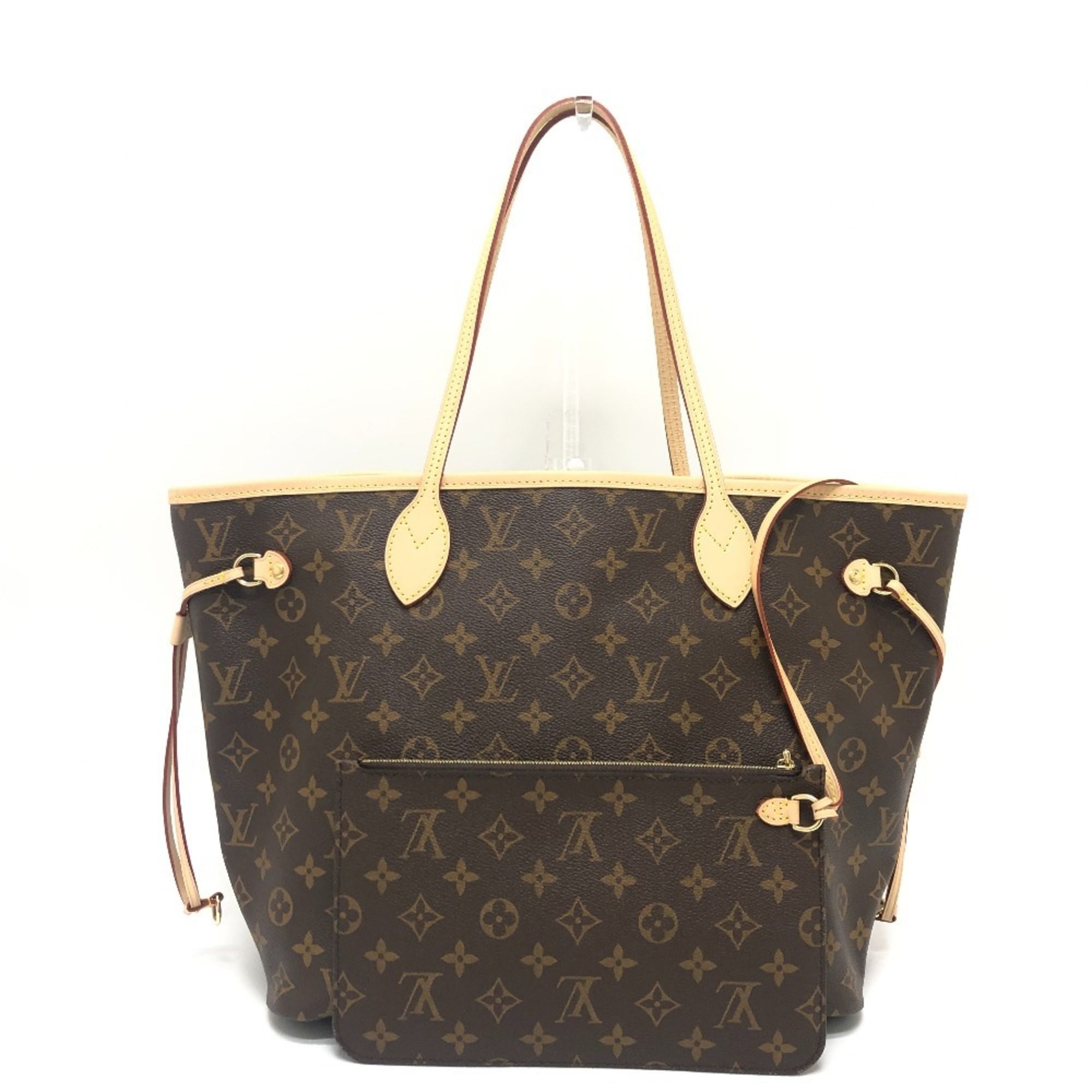 LOUIS VUITTON M46975 Neverfull MM Bag, Handbag, Tote Monogram Canvas, Women's, Brown