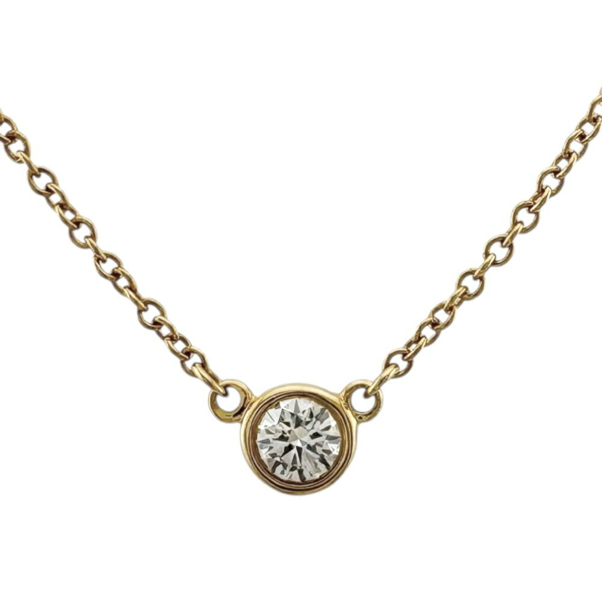 Tiffany & Co. By the Yard approximately 0.12ct necklace in 18K diamonds for women.