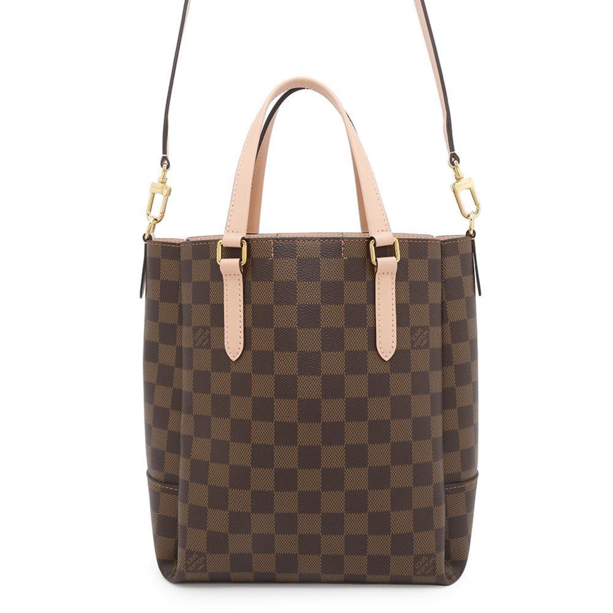 Louis Vuitton Handbag Damier Ebene Belmont NV BB N60297 LOUIS VUITTON 2way Pink