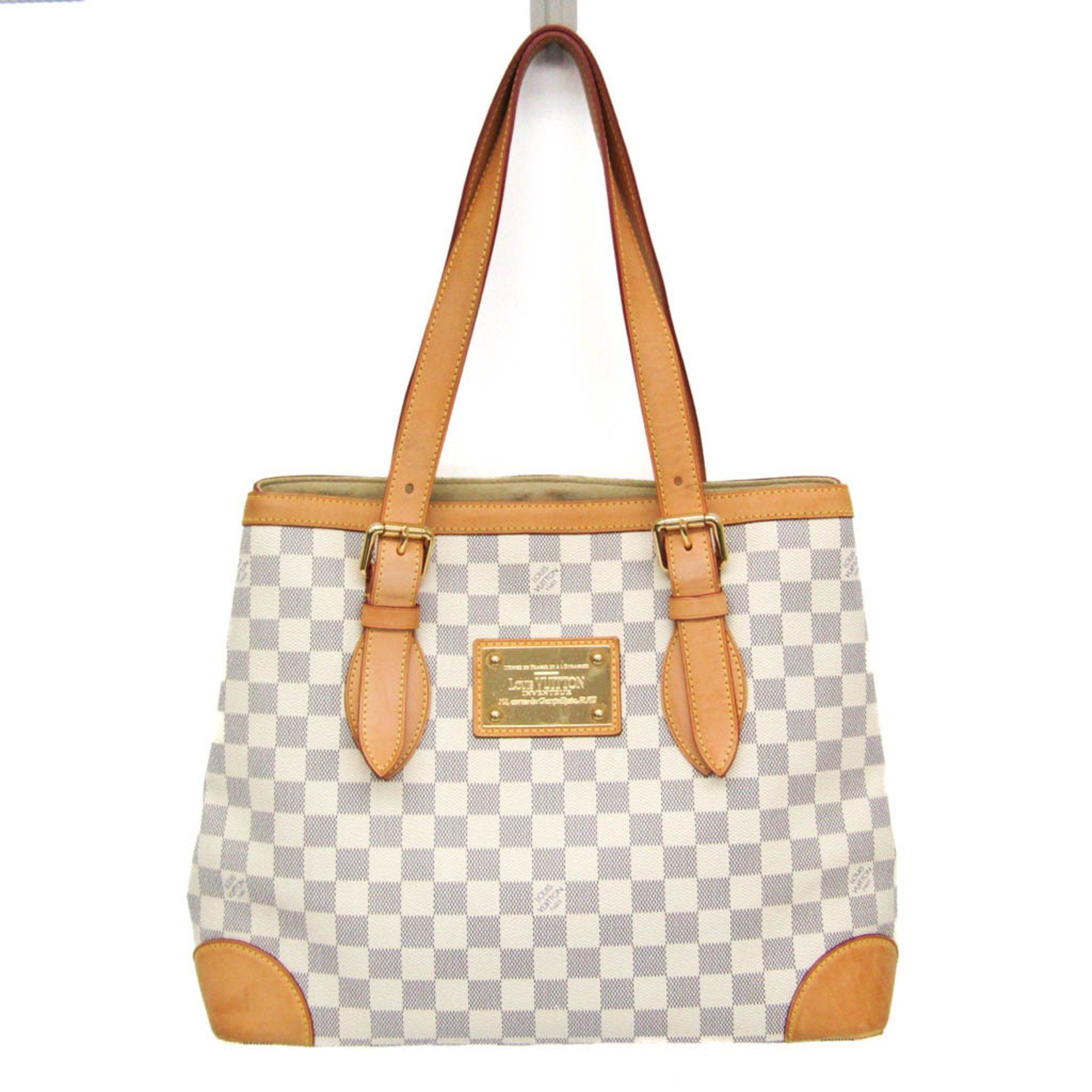 Louis Vuitton Damier Azur Hampstead MM N51206 Women's Shoulder Bag Damier Azur