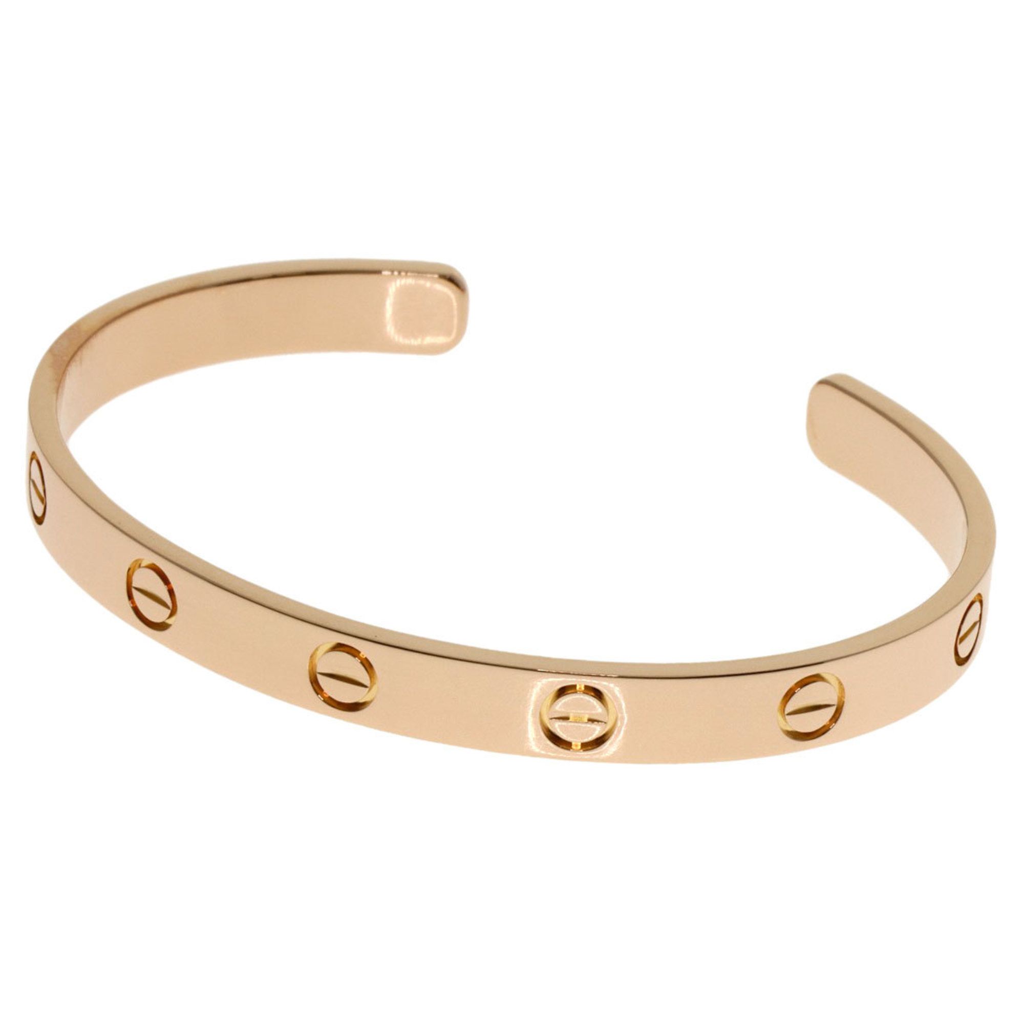Cartier Love Bracelet #17 in 18K Pink Gold for Women