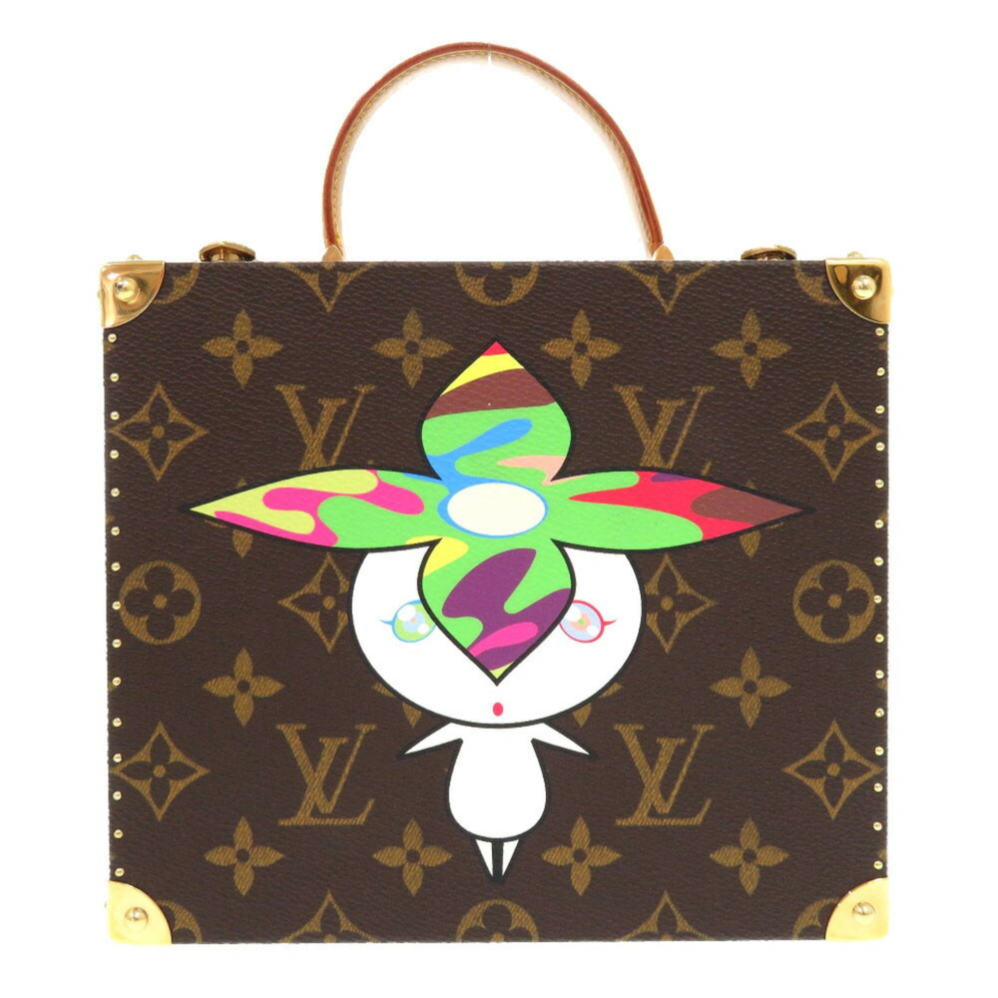 Louis Vuitton Flower Hatman Box Monogram M92475 Handbag Takashi Murakami Limited to 200 pieces LV 11