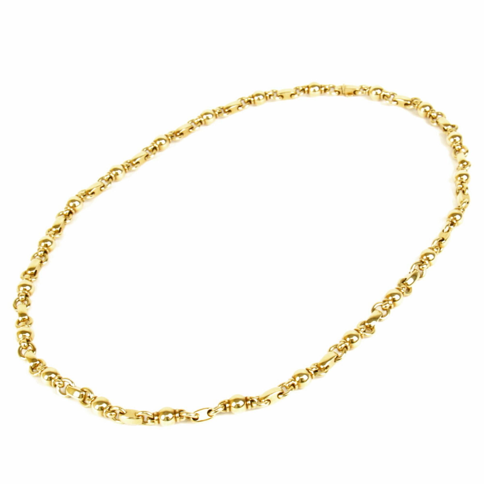 CHANEL necklace 155.7g chain 750 K18