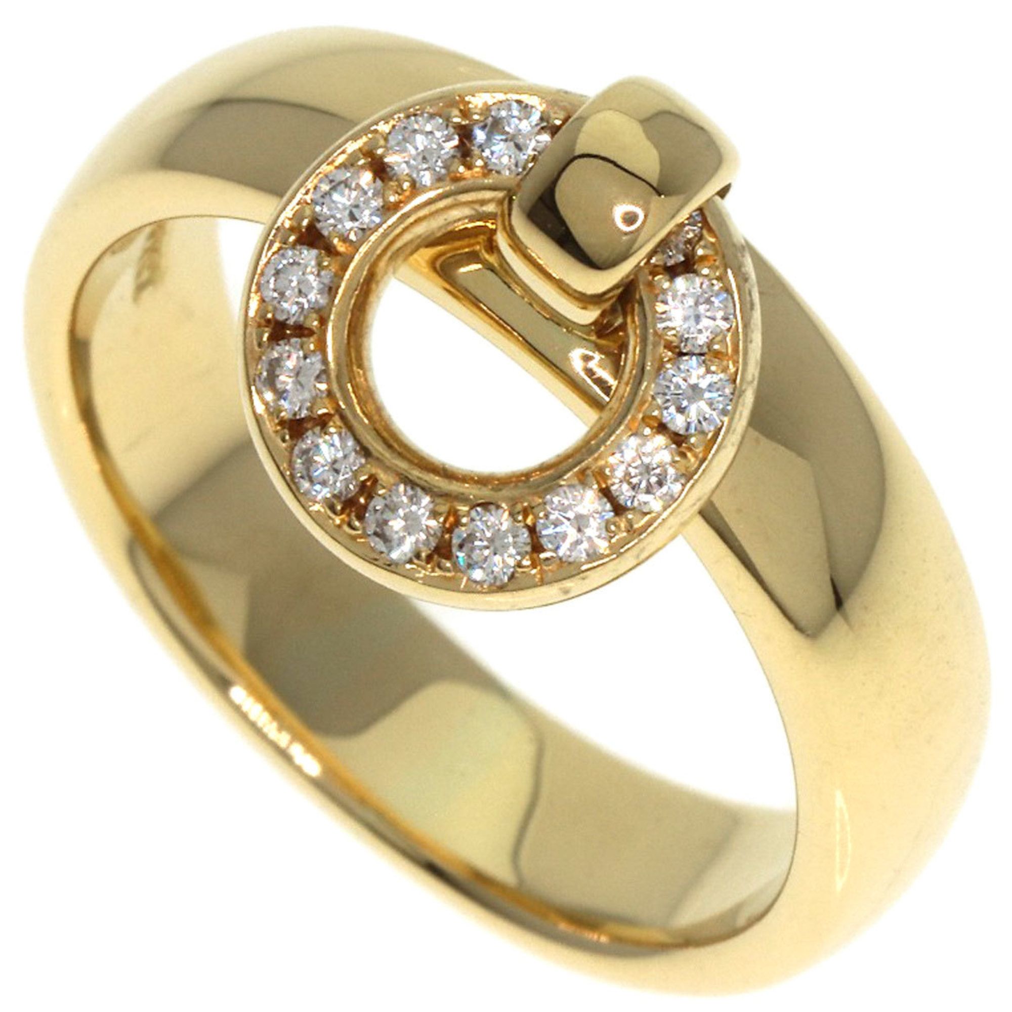Tiffany Doorknock Diamond Ring in 18K Yellow Gold for Women. TIFFANY & Co.