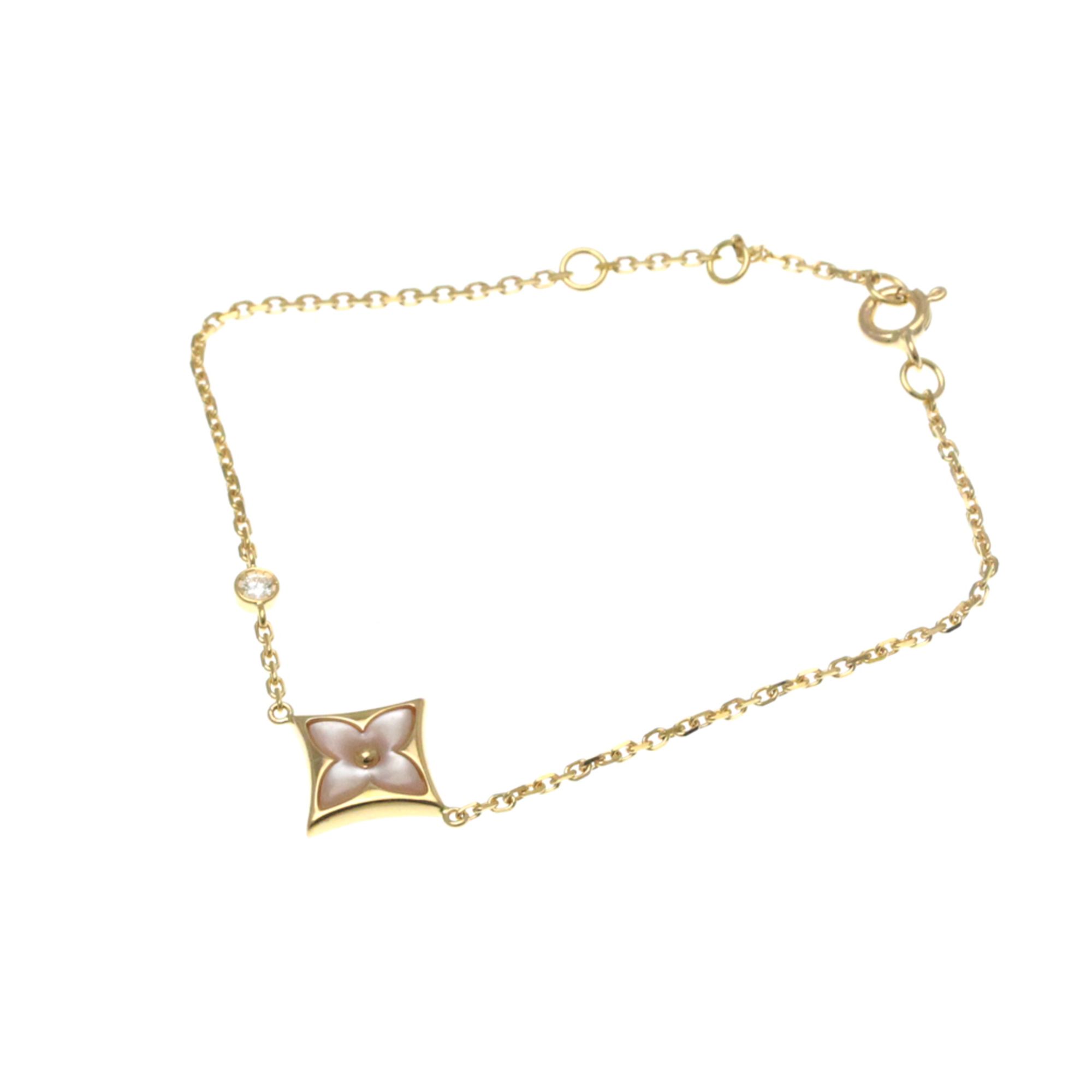 Louis Vuitton Star Blossom Bracelet Q95538 Pink Gold (18K) Diamond,Mother Of Pearl Charm Bracelet Pi