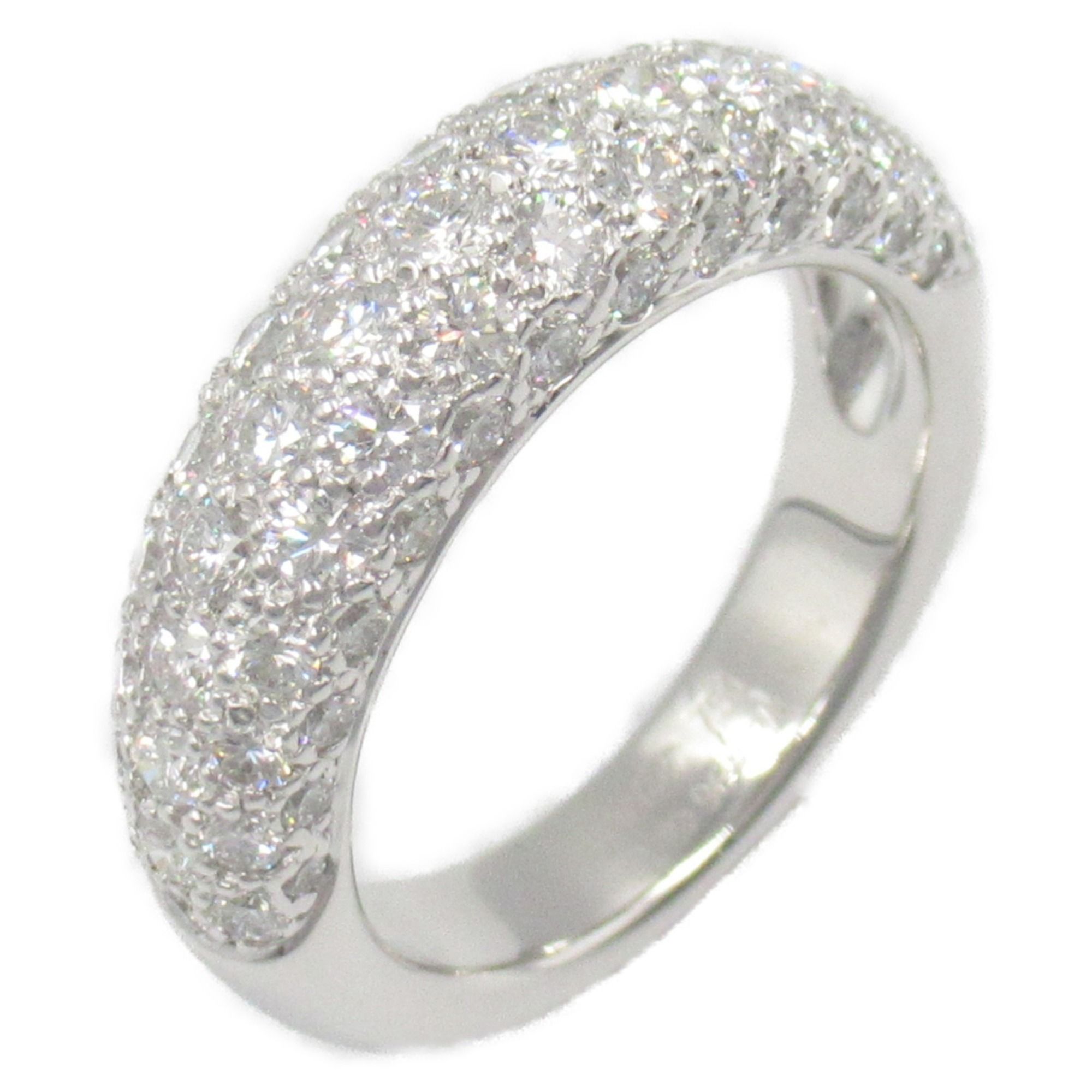 CARTIER Ethancel Pavé Diamond Ring, 18K White Gold, Diamond, Women's, Clear