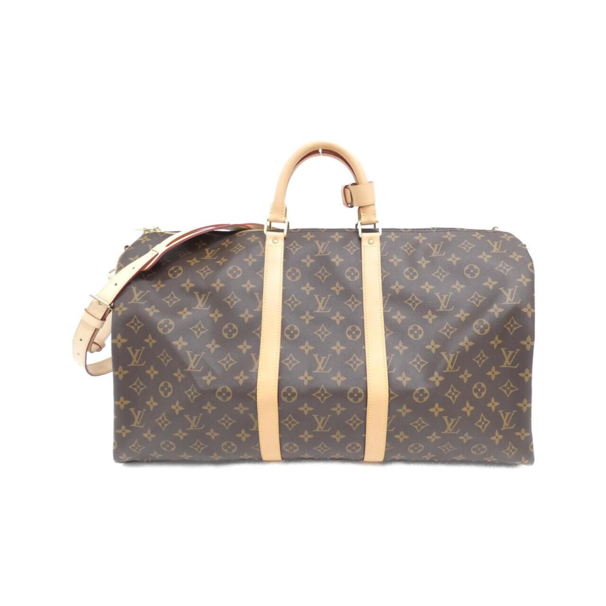 Louis Vuitton Monogram Keepall Bandouliere 55cm M41414 Boston Bag