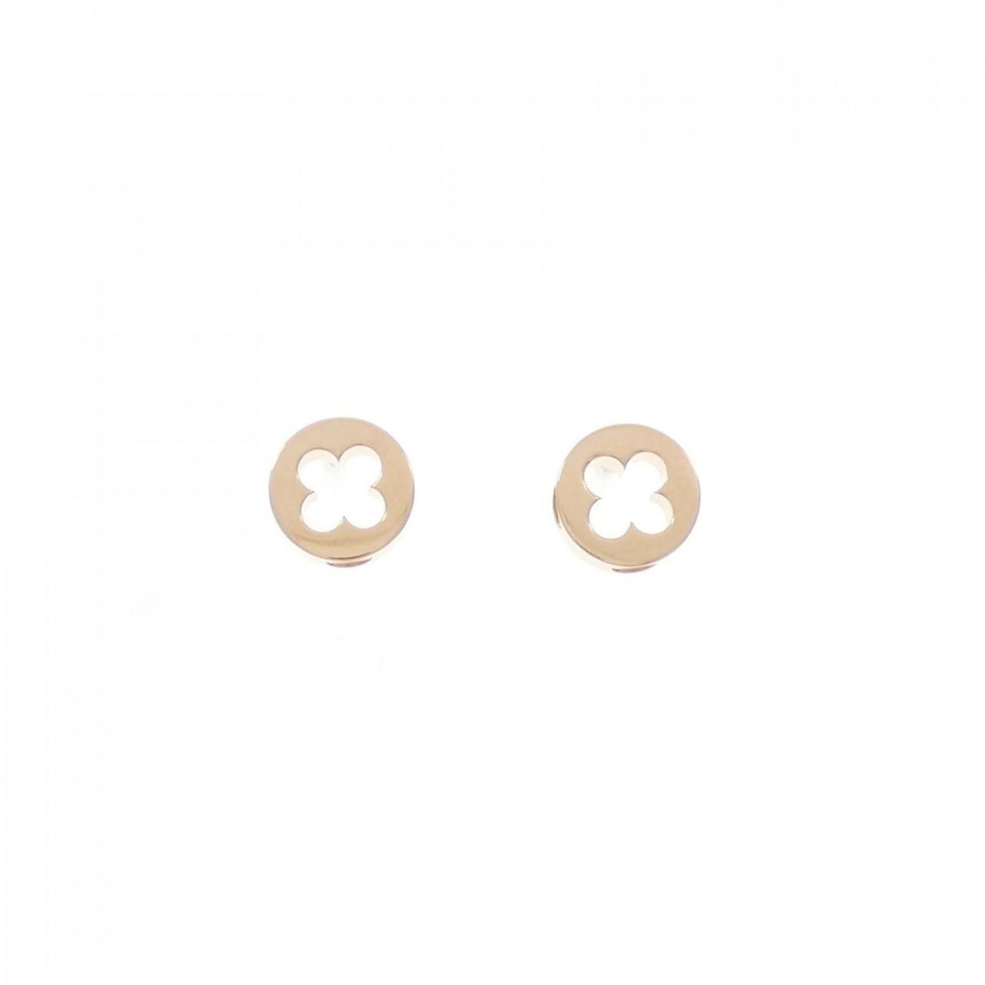 Louis Vuitton Puce Empreinte Earrings