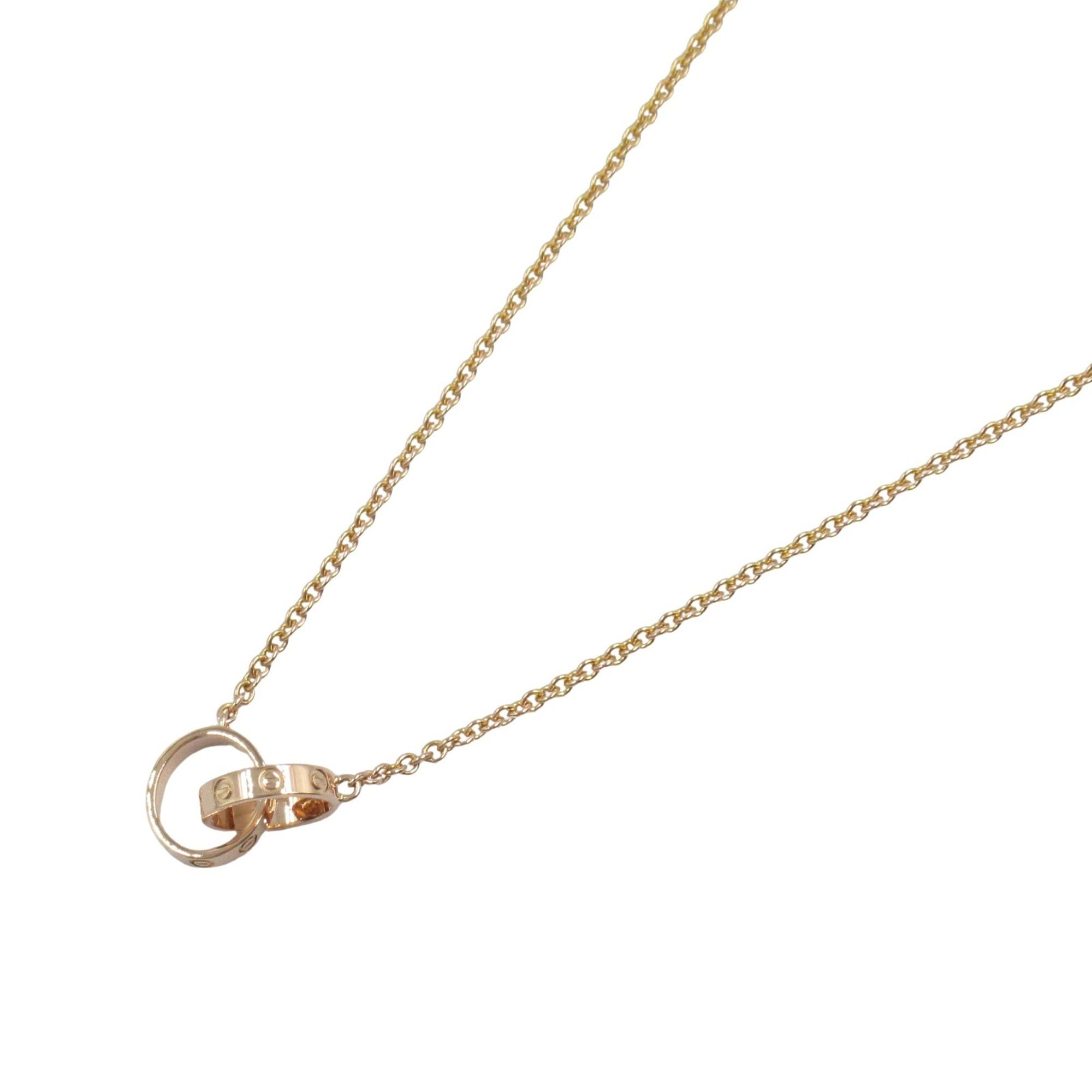 CARTIER Baby Love Necklace 18KPG (pink gold) Ladies Gold