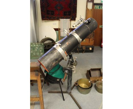 8" astronomical telescope (as found)