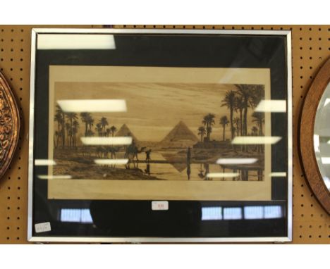 Tristram James Ellis (1844-1922) - Etching - Ancient Egypt, signed in pencil to margin (creased)