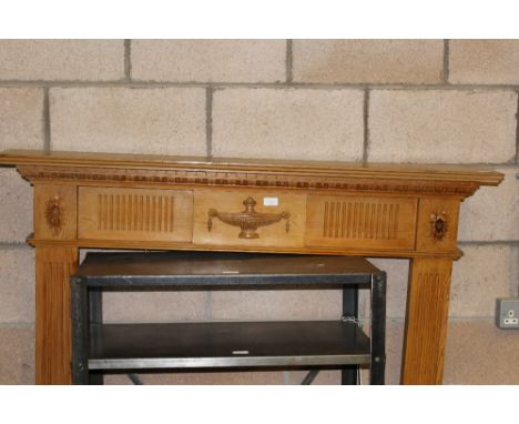 Pine Neo Classical style fire surround 