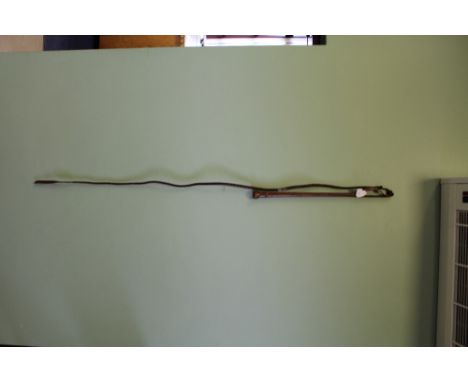 Leather leaded hunting crop