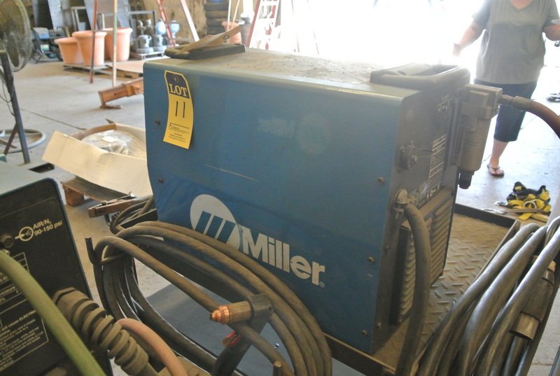 MILLER SPECTRUM 1000 PLASMA CUTTER W/ AUTOLINE STK #907162-01-1, S/N