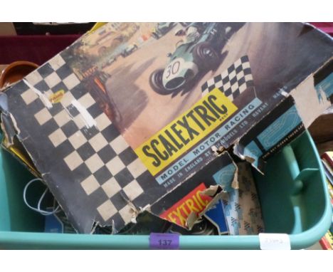 A quantity of Scalextric