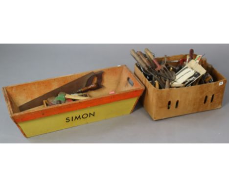Various hand tools &amp; accessories.