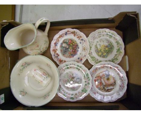 A group of Royal Doulton Brambly Hedge collectors plates, comprising 2005,  2004, 2003, 2002, 2001, 2000