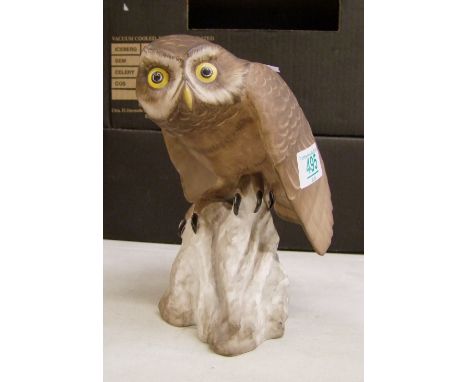 A Spode 'Little Owl' ceramic figure: 22cm in height. 