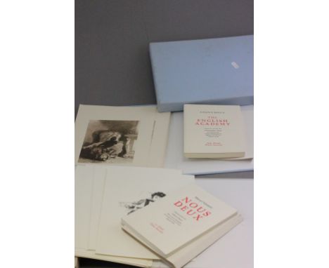 Two The Erotic Print Society sets to include Nous Deux & The English Academy