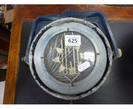A vintage ships compass