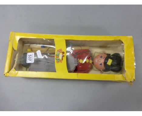 A boxed Pelham Puppet; Gypsey