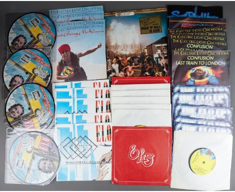 E.L.O - Collection of 45s / Demos - a collection of unplayed vinyl 7 inch records all elo with original from source 7 inch ca