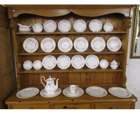 Royal Albert part dinner service &amp; Royal Albert teapot.The teapot is in the 'Tenderness pattern' and appears to be in goo