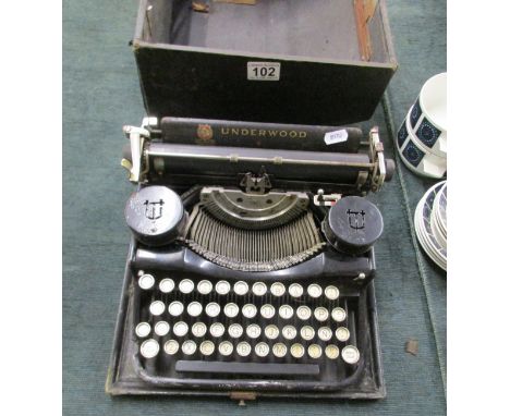Vintage 'Underwood' typewriter