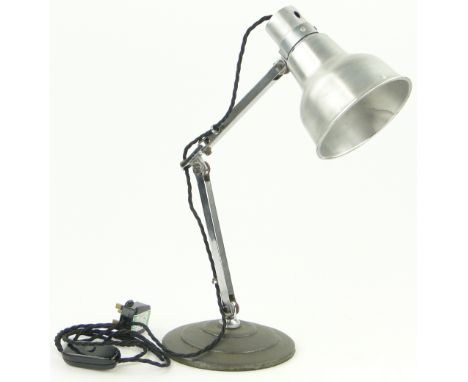 A 1930s angle-poise desk lamp,
re-wired and tested.