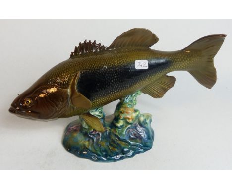 Beswick model of Large mouthed black bass, model no 1266, h.13cm.